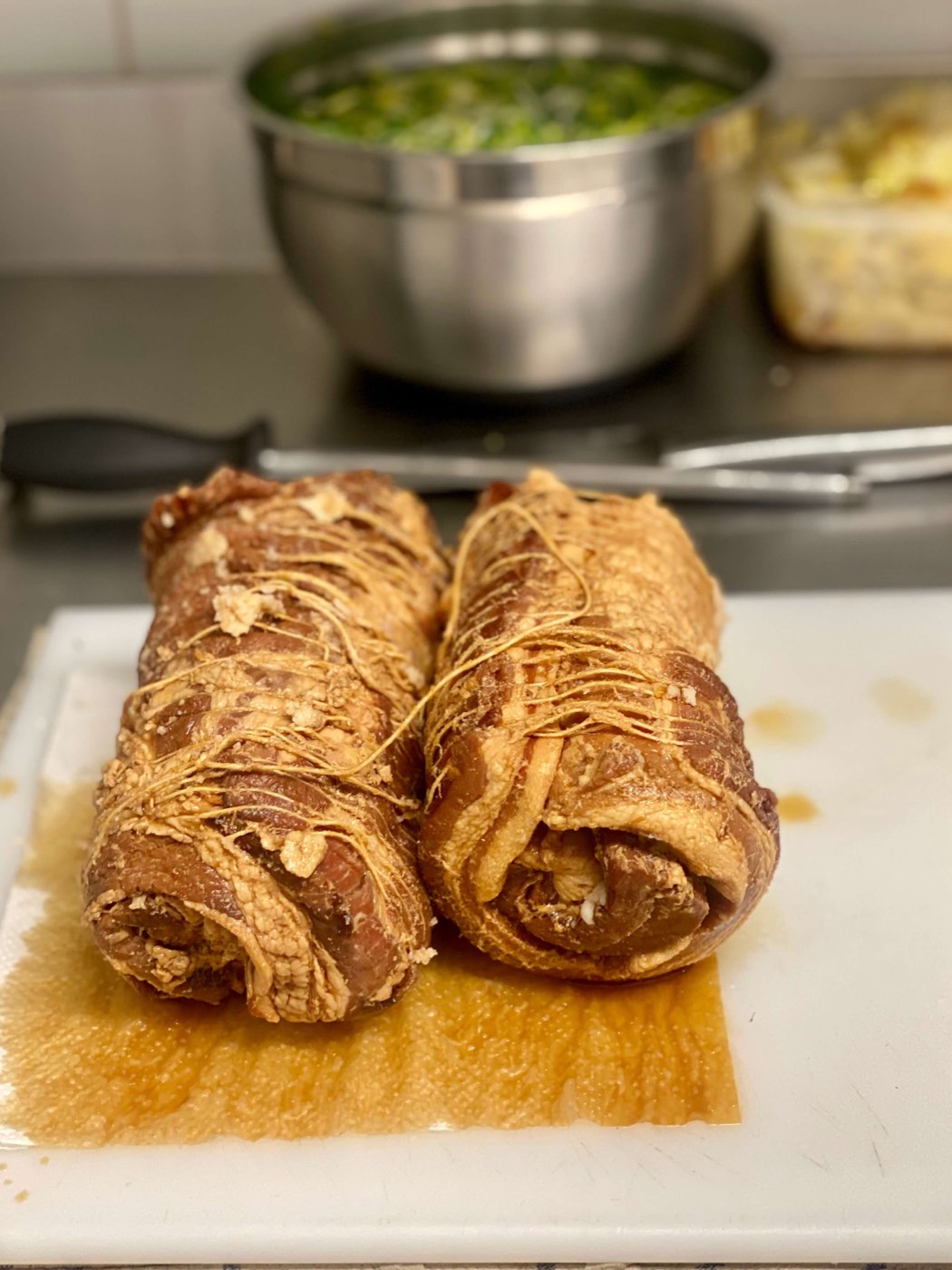 Préparation en cuisine chez Aoyama